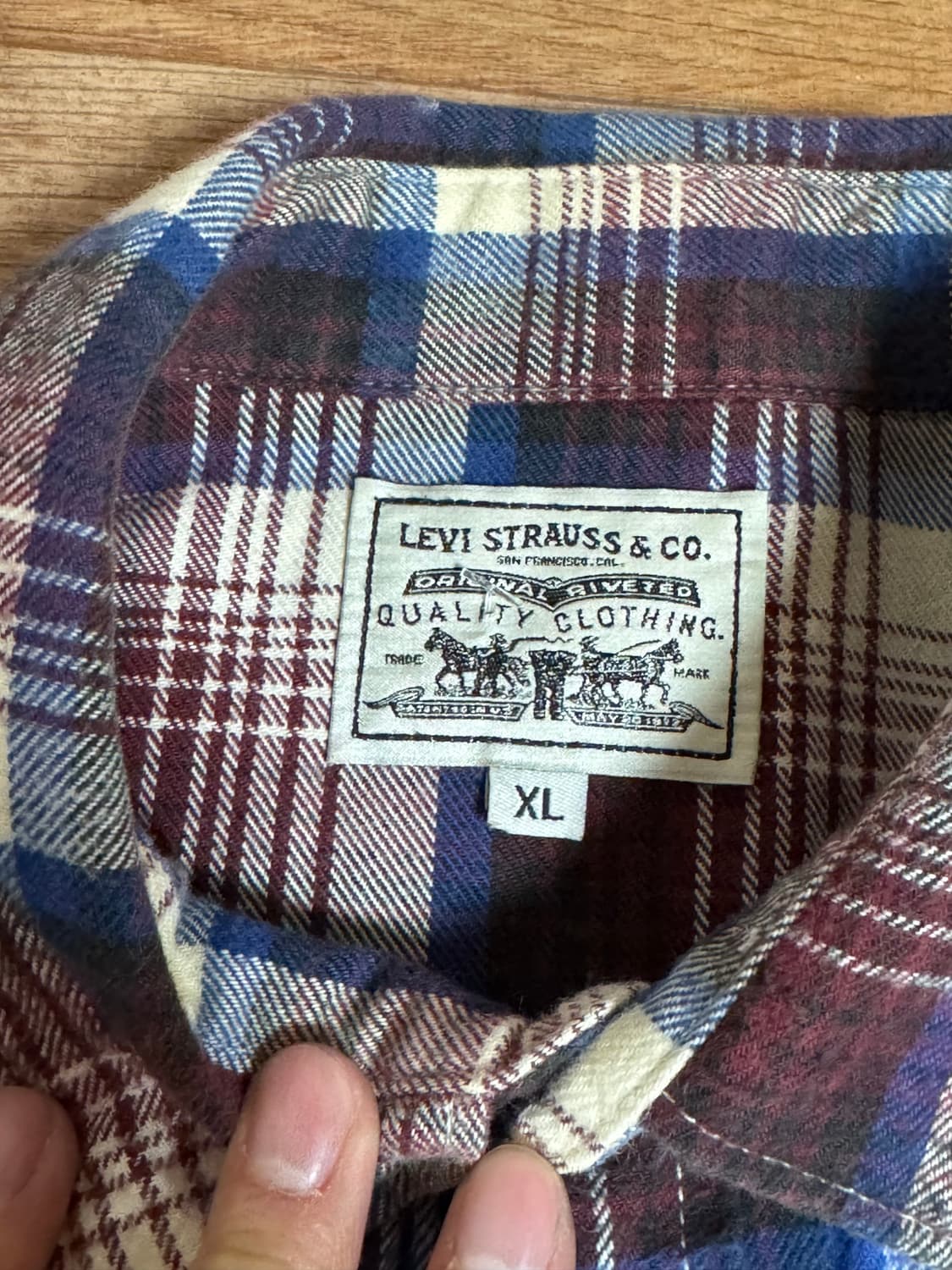 리바이스 웨스턴 셔츠(xl) 상품이미지3