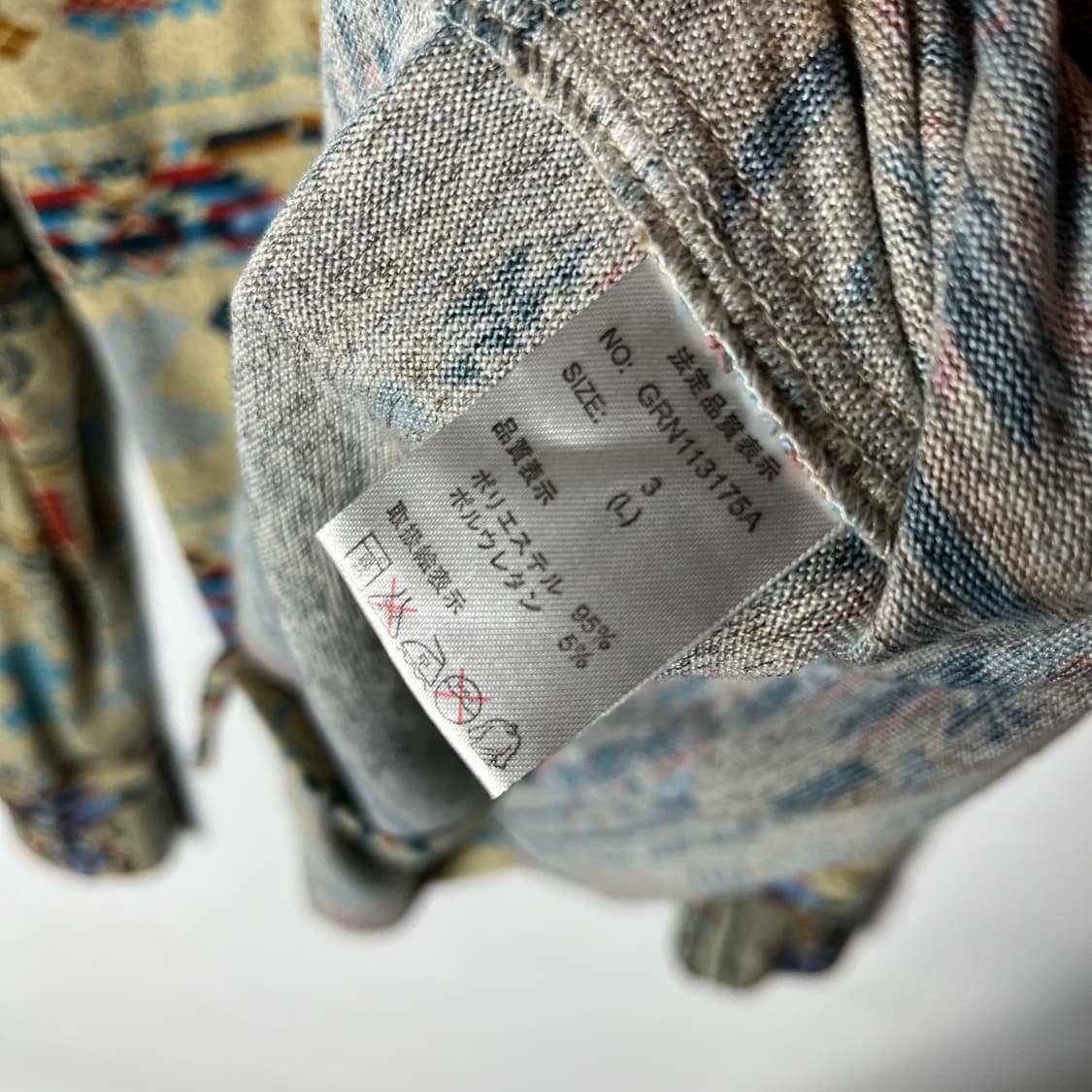 [Grn] 재팬 나바호패턴 콘초 웨스턴 셔츠 상품이미지6