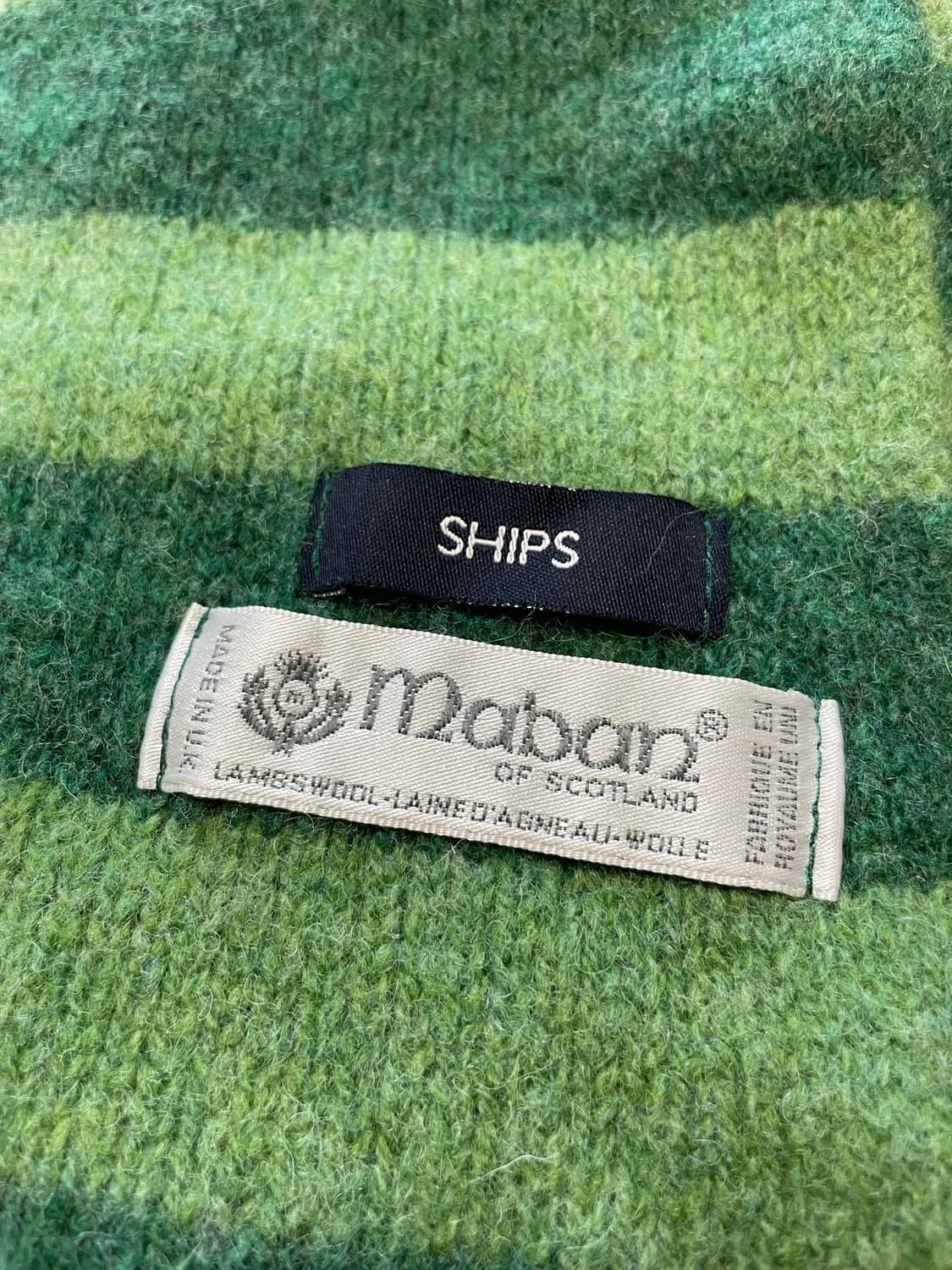 택포) 국내 유일 Made UK 빈티지 노르딕 패턴 머플러 목도리 상품이미지2