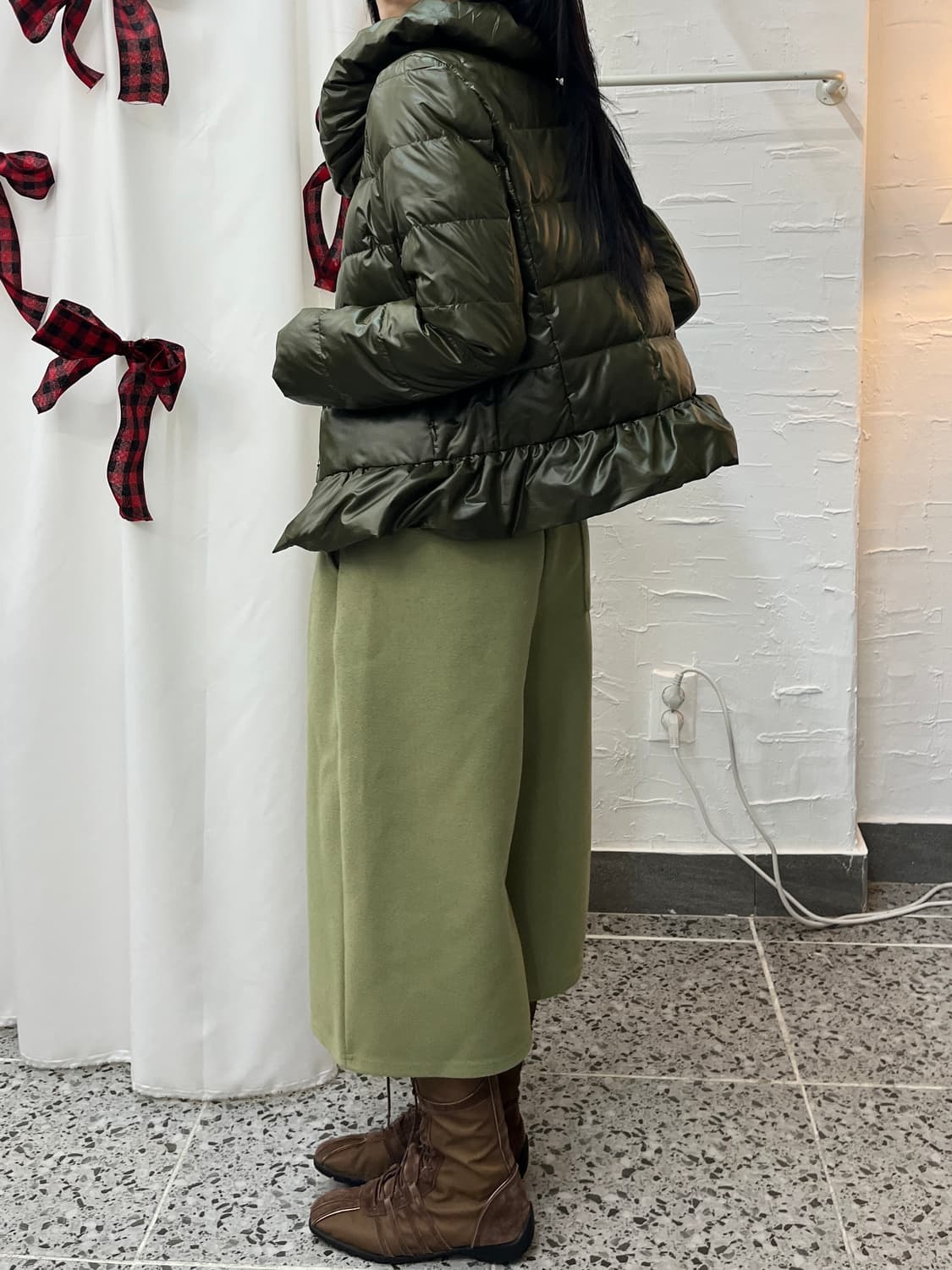 Ruffle hem jumper 상품이미지6