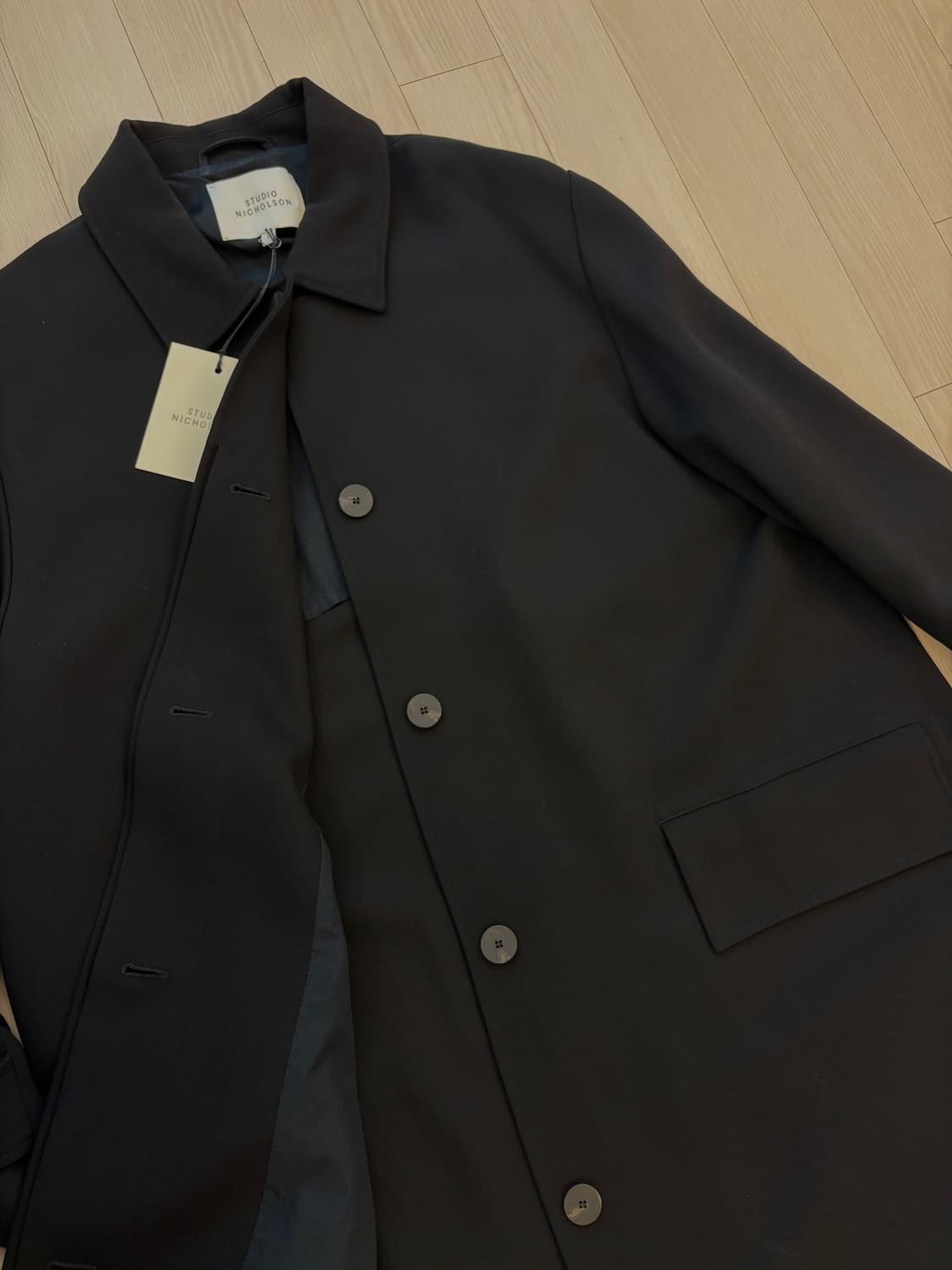 [새상품] 스튜디오 니콜슨 간절기 코트 상품이미지3