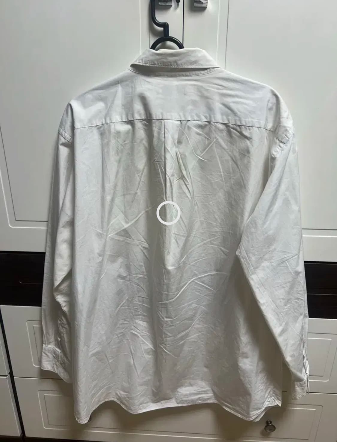 유니클로 질샌더 +j/20fw 수피마코튼 레귤러피트셔츠 화이트/XL 상품이미지2