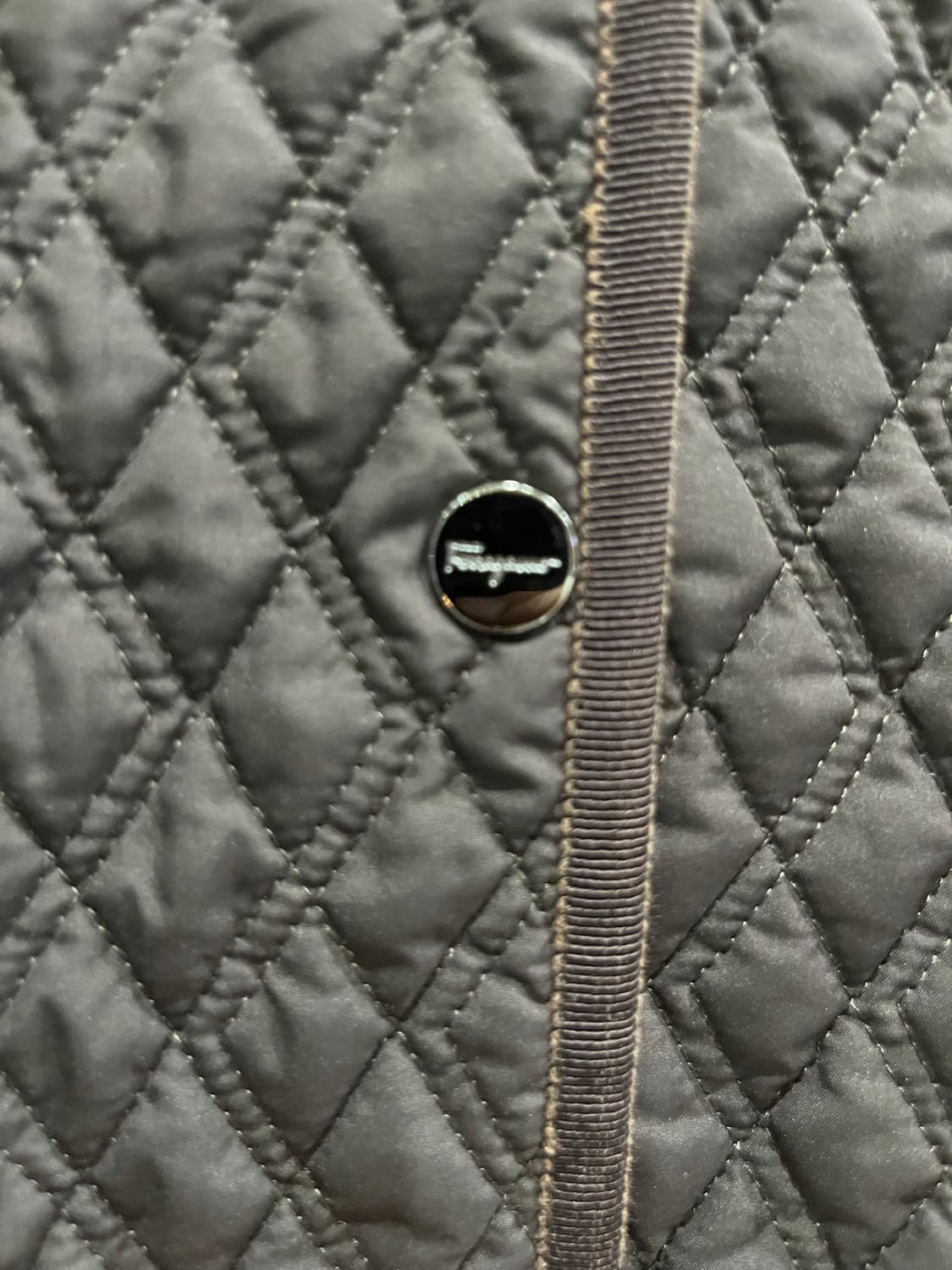 살바토레 페라가모 퀼팅 자켓 46 정품 상품이미지3