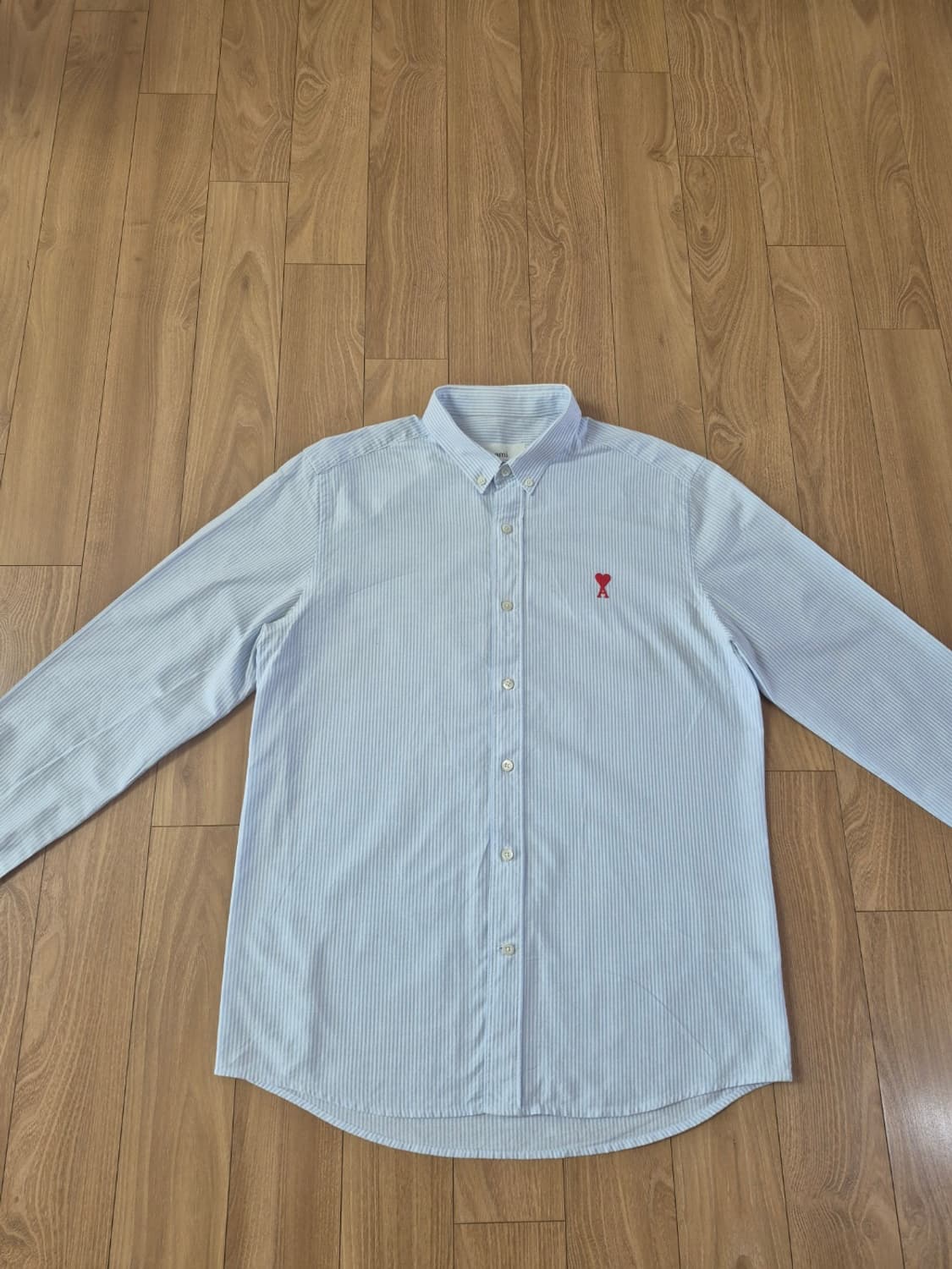 아미 스트라이프 옥스포드 긴팔 셔츠 42 상품이미지2