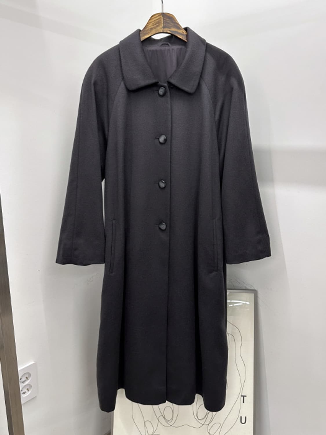 PURE CASHMERE COAT (loose fit) 상품이미지1