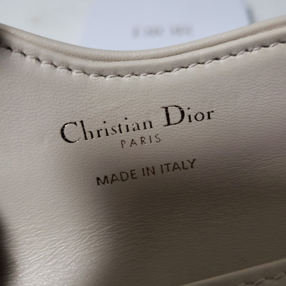 [25년식/한정판] 디올 오블리크 새들 카드지갑 라이트 비스킷 상품이미지5