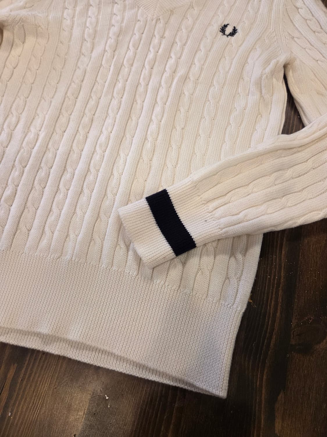 프레드 페리 케이블니트 상품이미지6