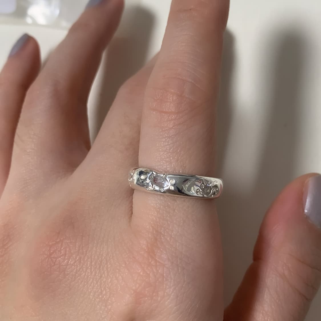 925실버 큐빅오픈은반지 상품이미지6