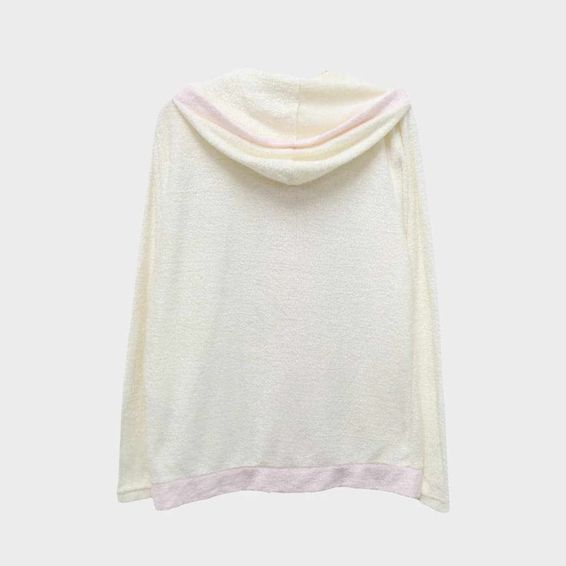 지유 컬러 포인트 수면 후드집업 60178 상품이미지2