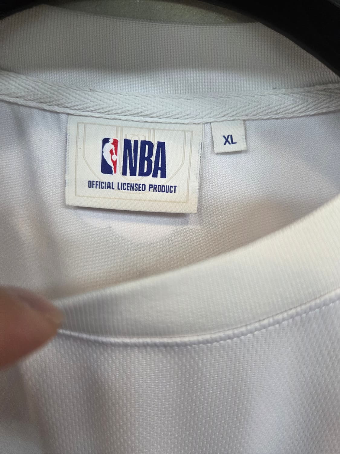 Nba la 레이커스 폴리 기능성 오버핏 반팔 xl 상품이미지4
