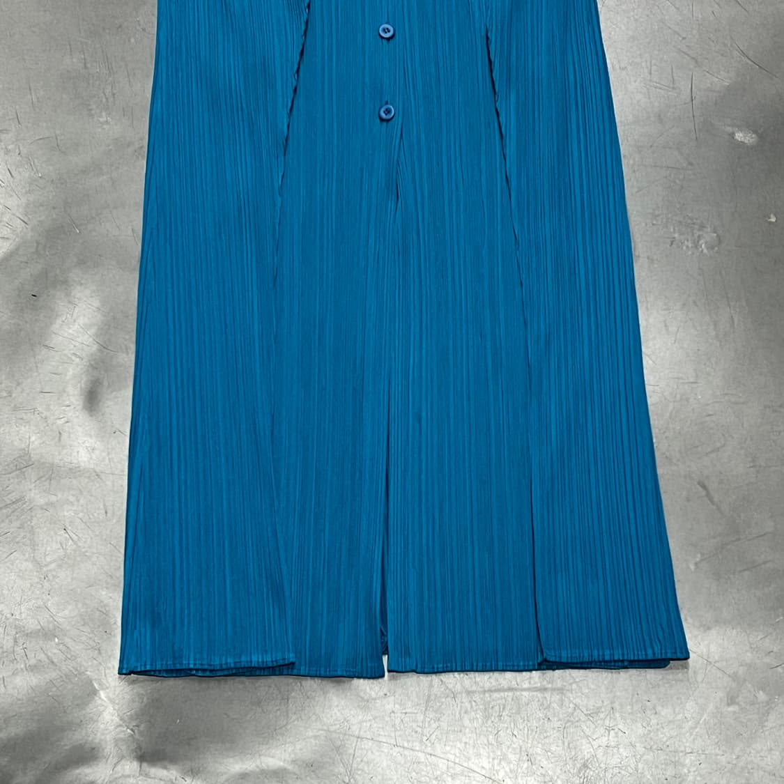  플리츠플리즈 버튼 플리츠 슬리브리스 원피스 y14866 상품이미지4