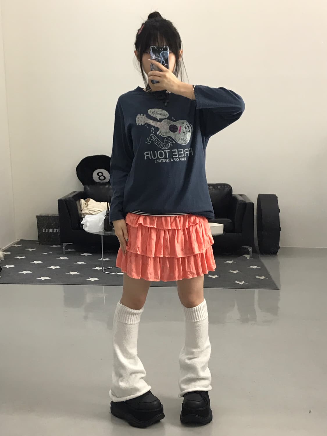 Jpn Kitsch Graphic Long Sleeve T-Shirts 상품이미지2