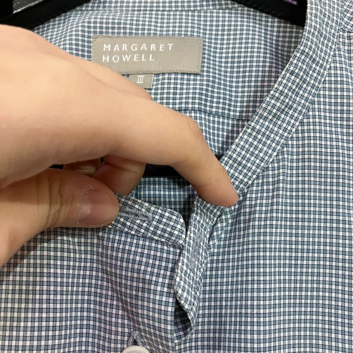 마가렛호웰 체크 셔츠 상품이미지6