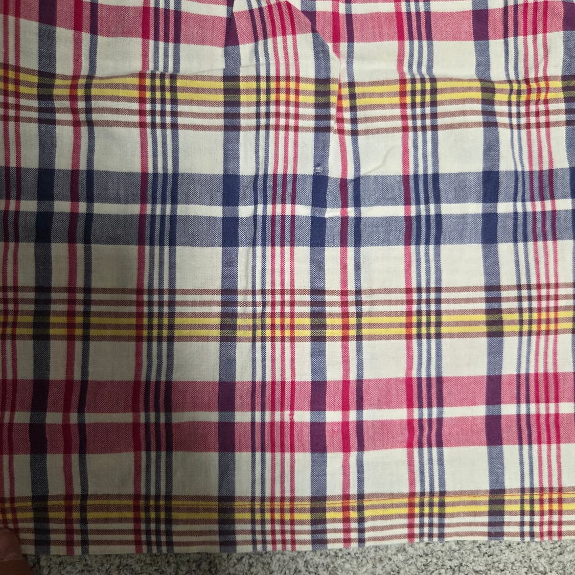 Converse 빈티지 반팔 체크셔츠 L(100) 상품이미지6