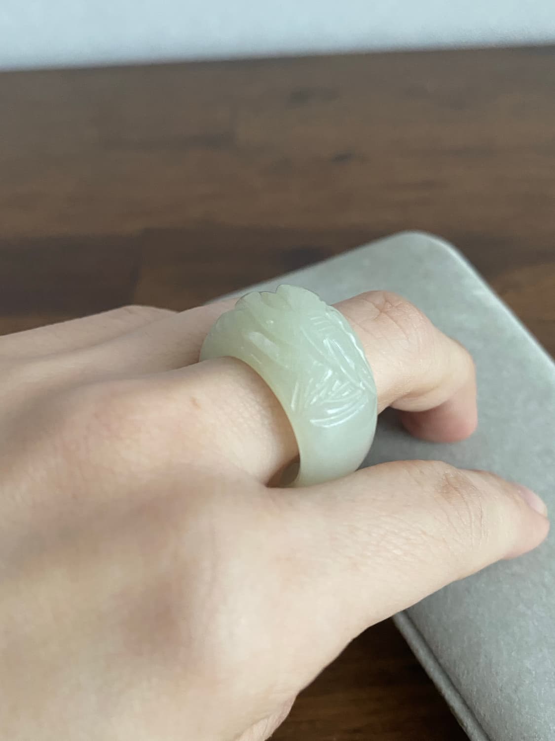 천연 옥반지 옥가락지 상품이미지4