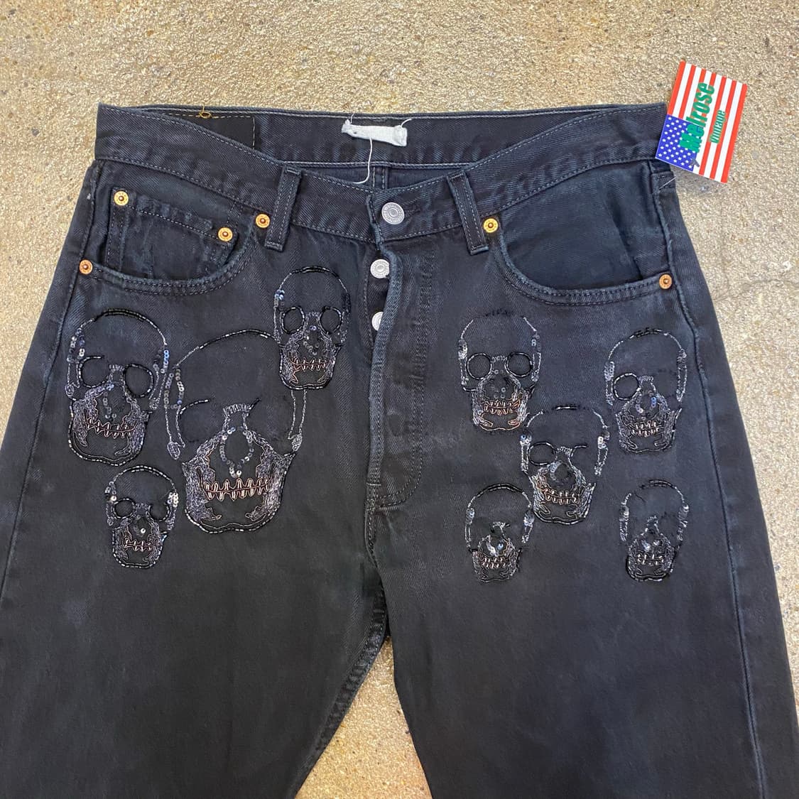 90’s Made in USA 리바이스 501 데님 팬츠 상품이미지2