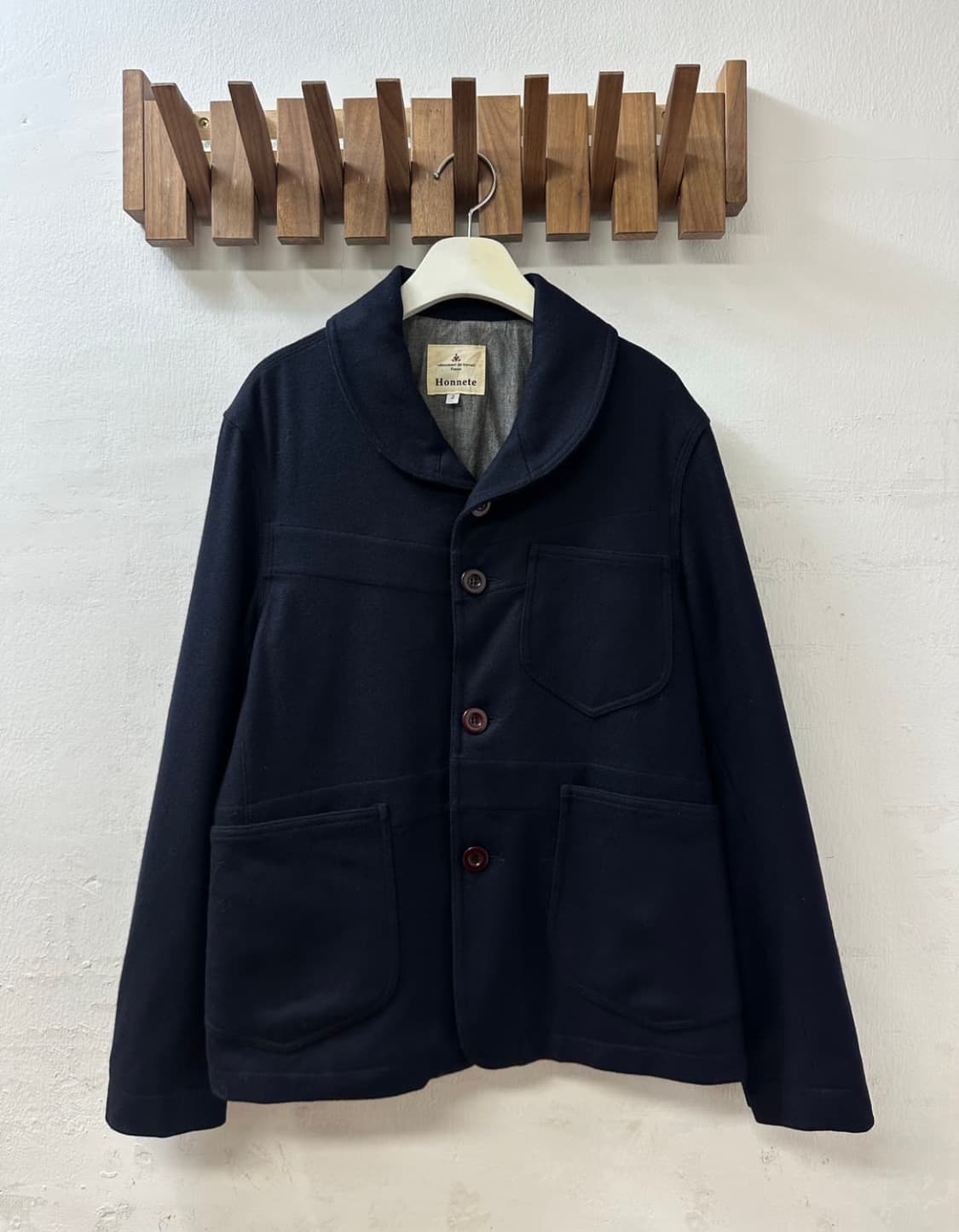 Honnete 울 블렌드 자켓 상품이미지2