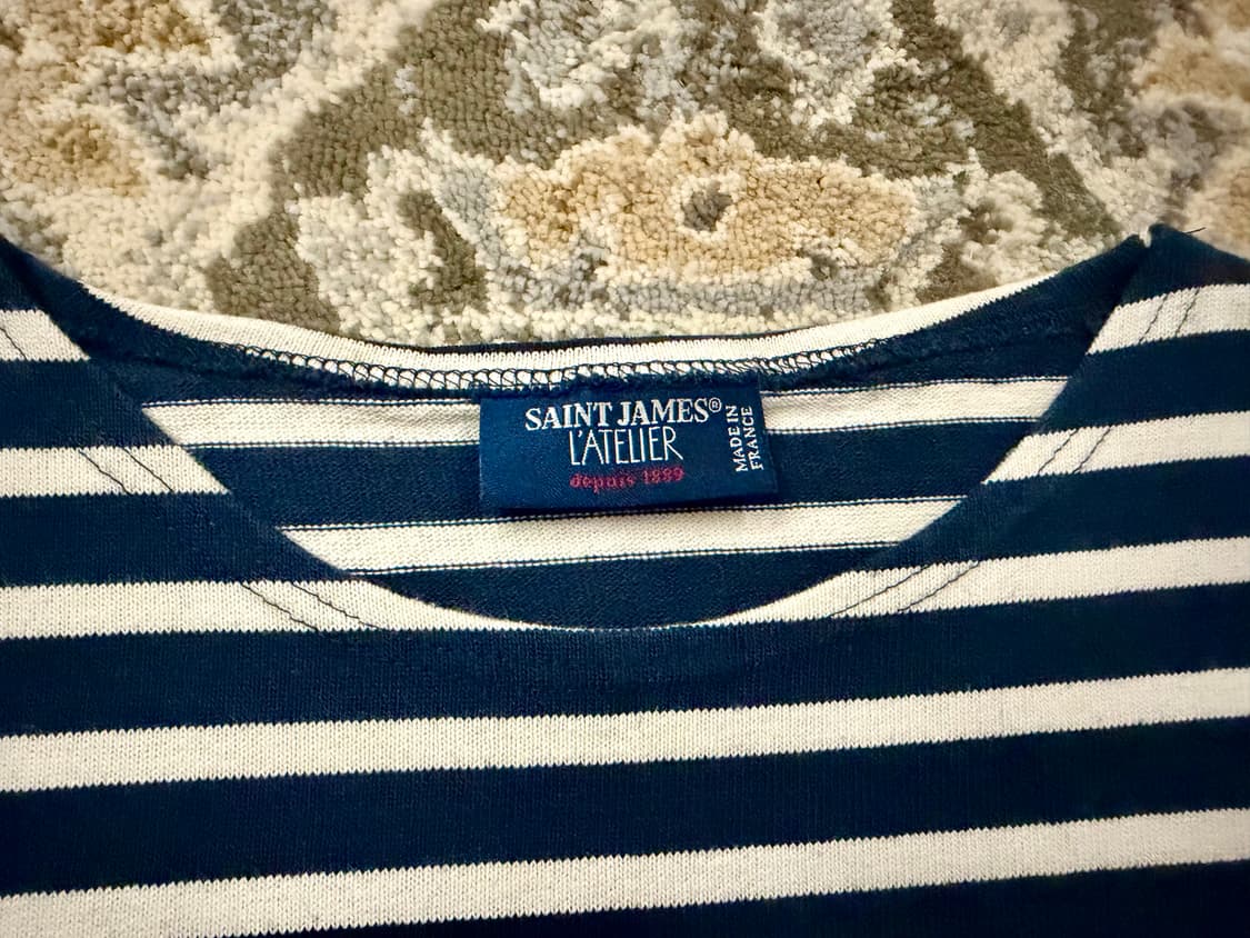 [세인트제임스] 길도 네이비 스트라이프 L (실측95-100) 상품이미지4