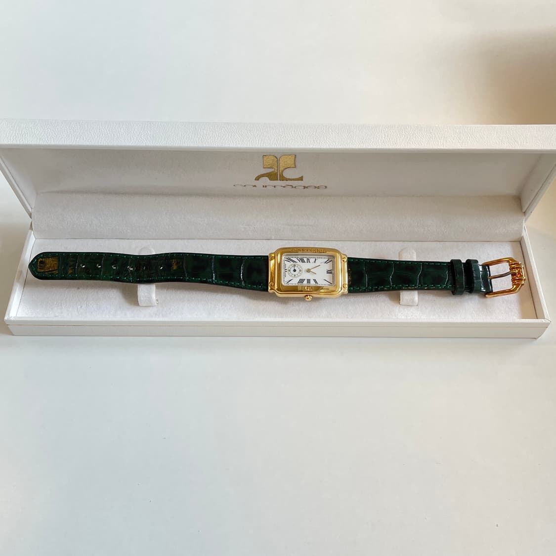 Courreges 꾸레쥬 rectangular 여성 시계 상품이미지2