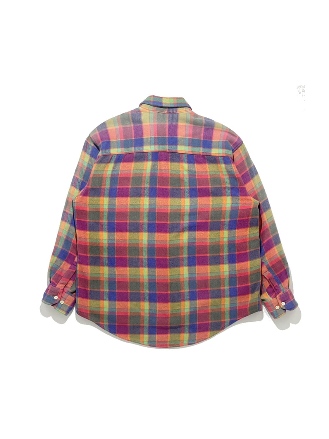90s GAP Rainbow Flannel Shirt 상품이미지2