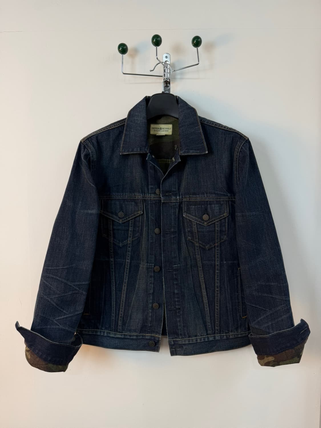 폴로 데님앤서플라이 카모 라이닝 트러커 자켓  상품이미지1