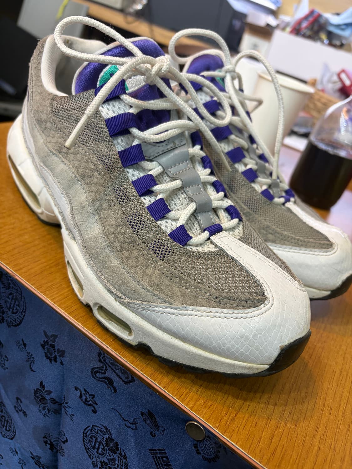 나이키 에어맥스95 보라 265 뱀피 상품이미지3