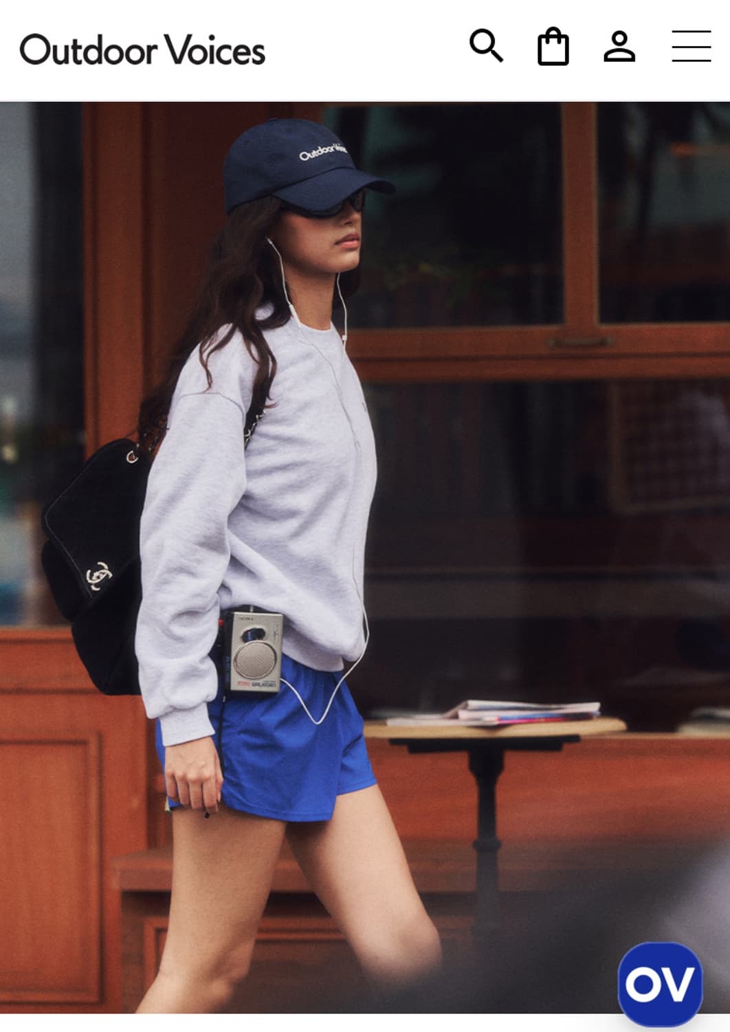 아웃도어보이스 볼캡 네이비 상품이미지5