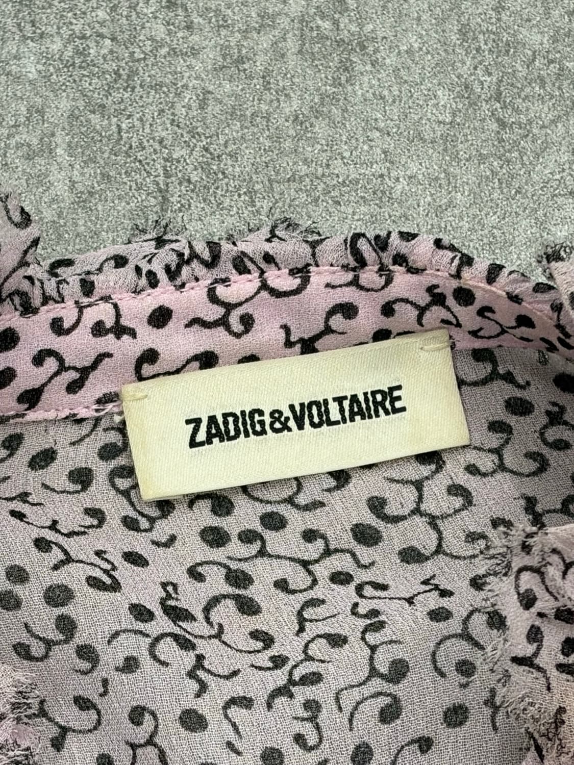 쟈딕앤볼테르 시스루 블라우스 상품이미지6