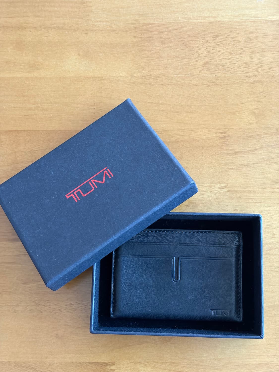 [풀구성/S급] 투미(TUMI) 챔버스 슬림 카드 케이스 - 사피르 케어 상품이미지1