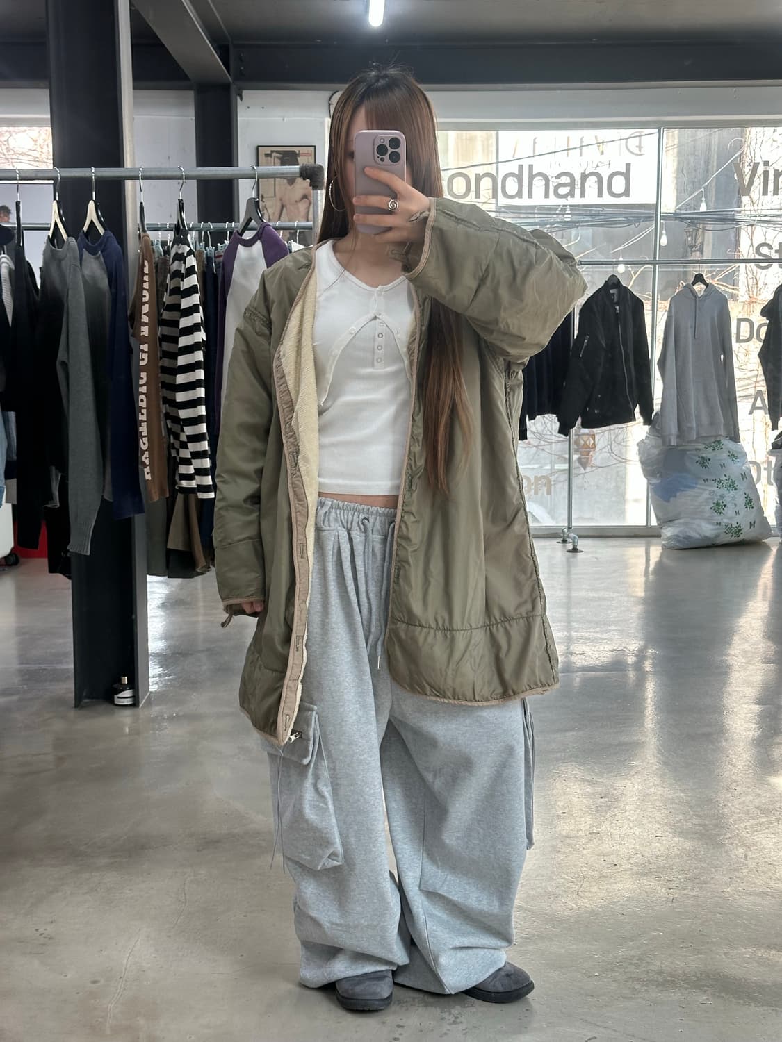 재팬빈티지 그런지 야상자켓  상품이미지2