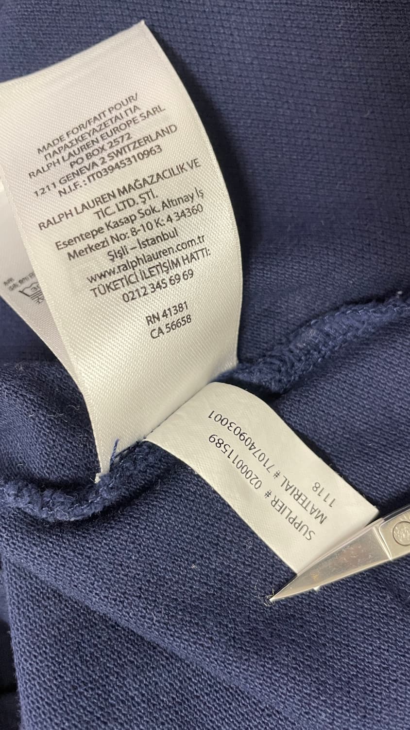 폴로랄프로렌 호랑이 카라 반팔티 상품이미지7