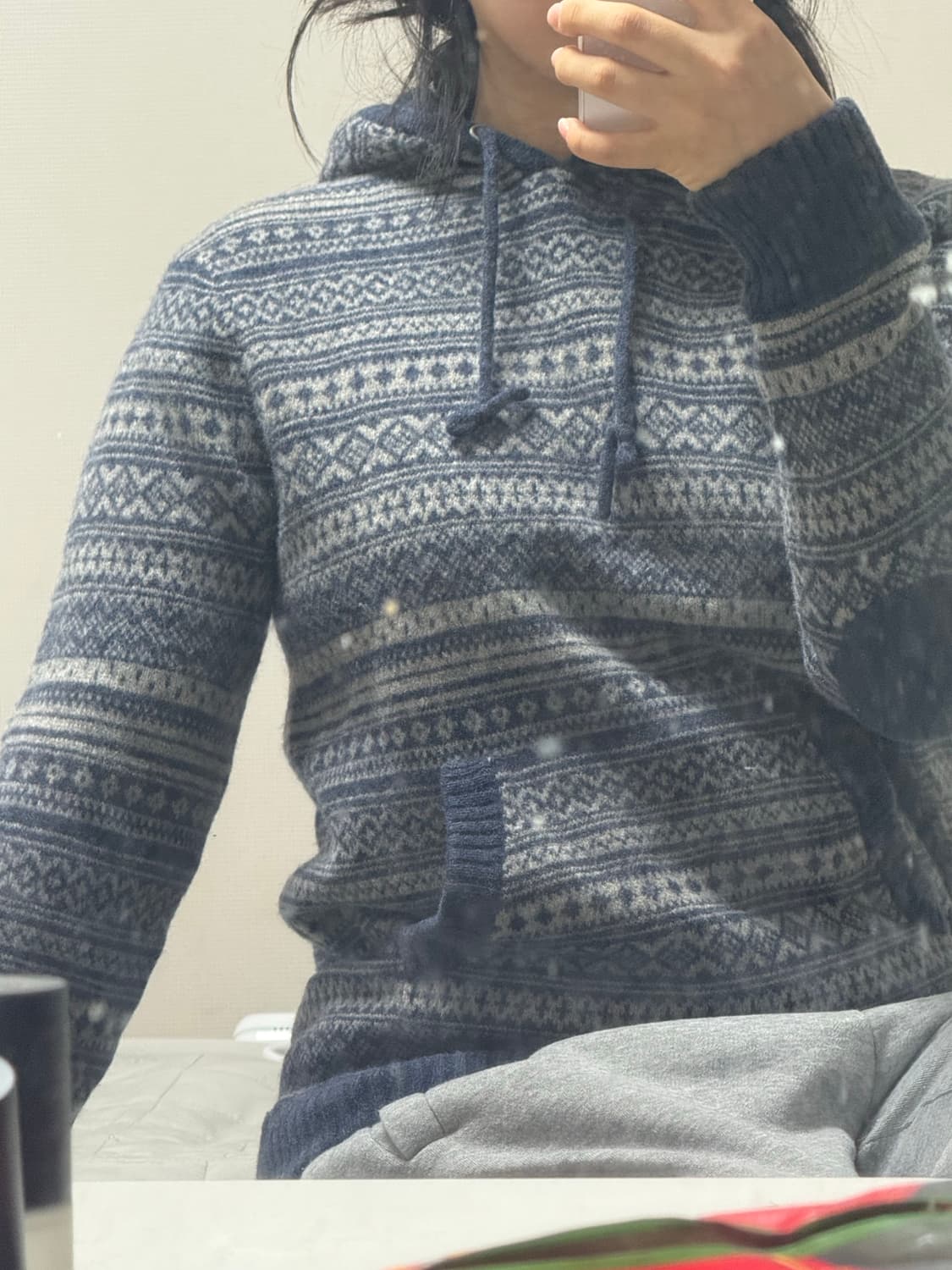 캐피탈깔 올드갭 빈티지 후드니트 상품이미지3