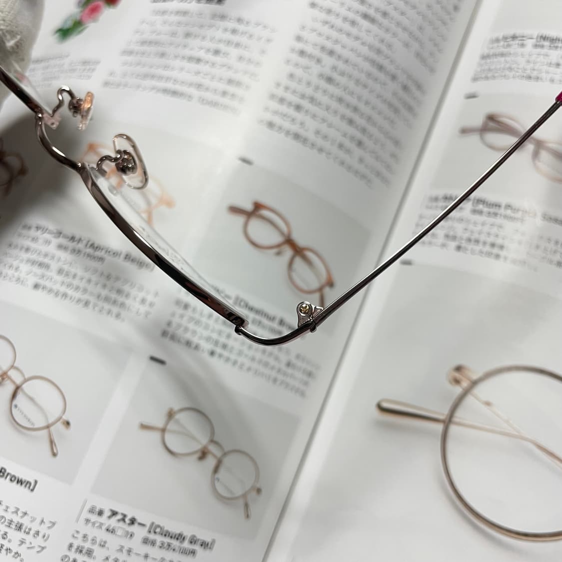 KOOKAI paris 쿠카이 캣아이 반무테 안경 상품이미지5