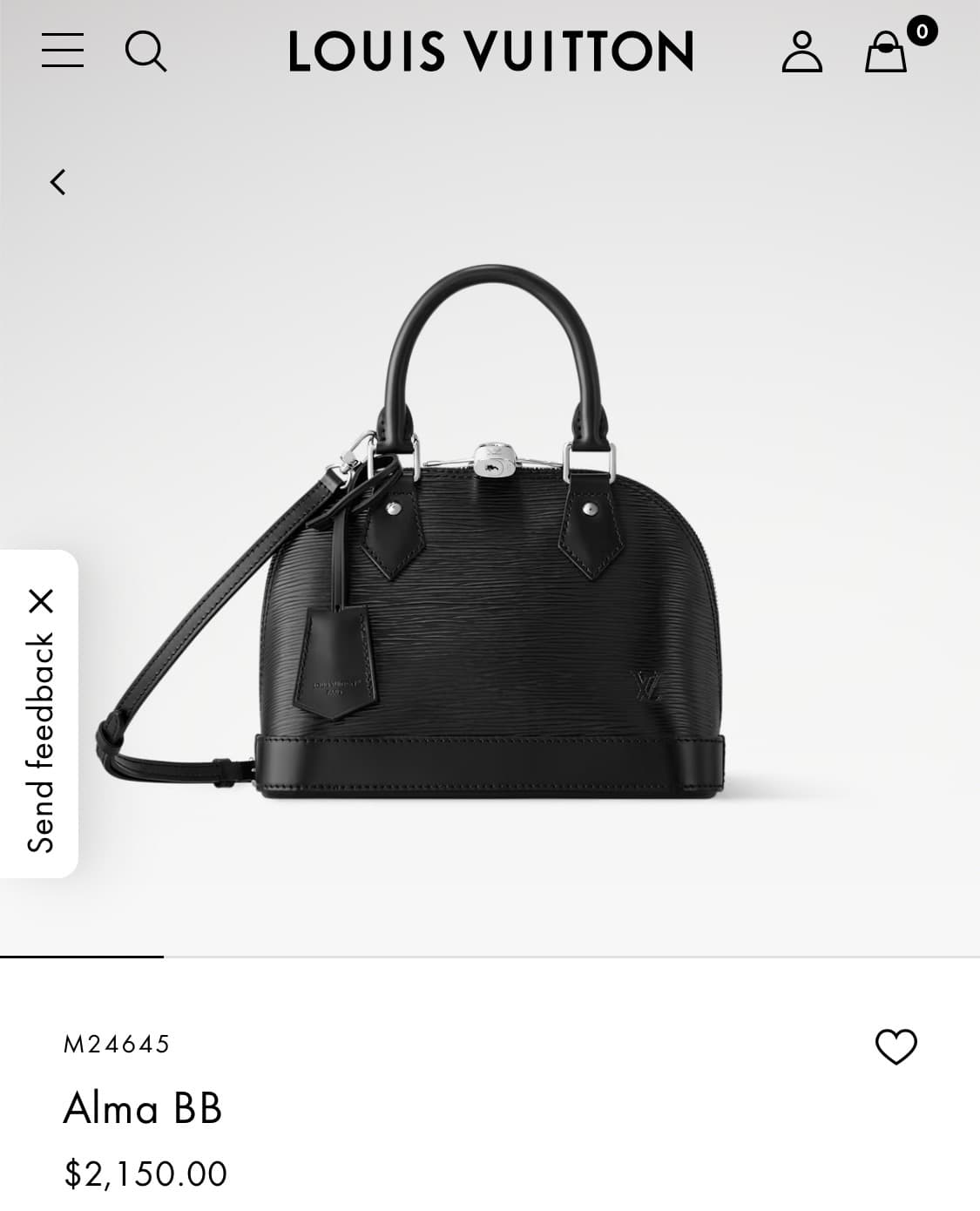 루이비통 알마 BB 상품이미지7