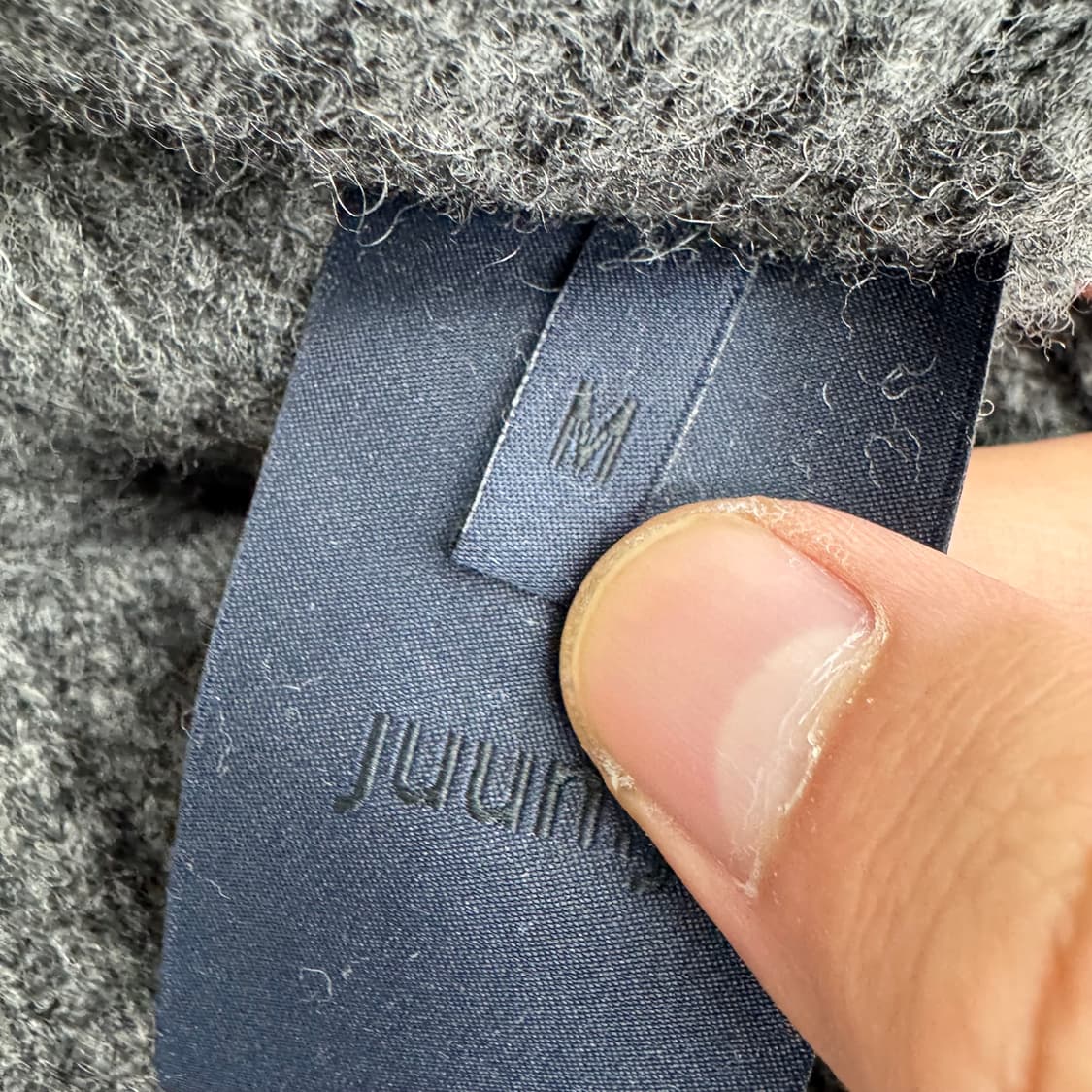 준지 반집업 니트  상품이미지5