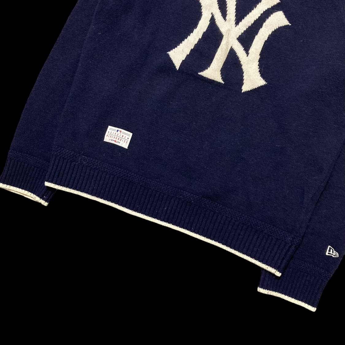 NEWERA 뉴에라 NY 빅로고 라운드 니트 상품이미지3