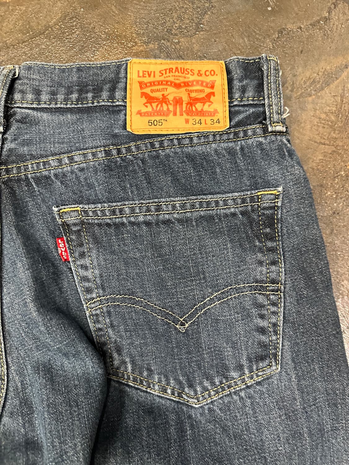 Levis 리바이스 505 W34 L34 상품이미지3