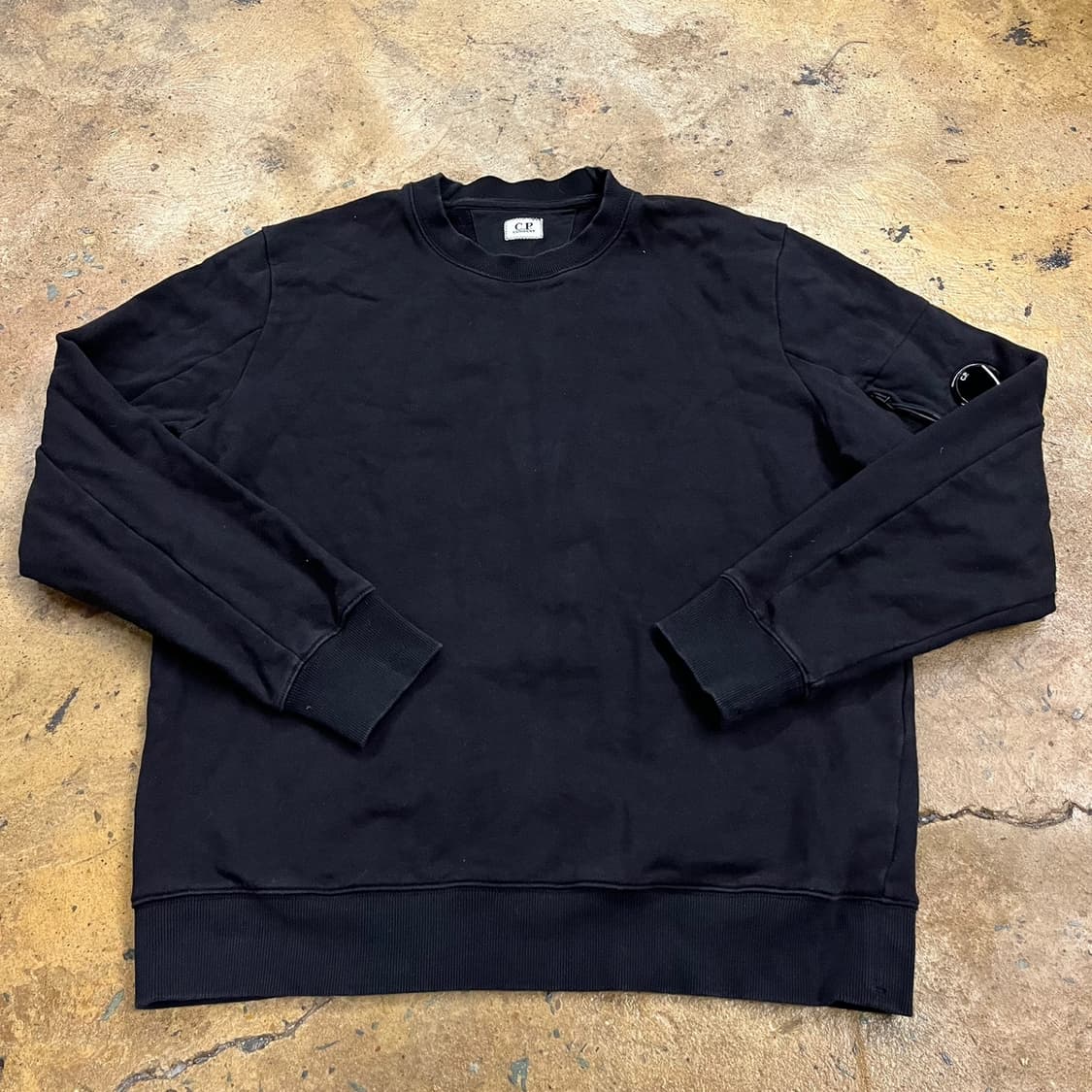 [정품/XXL] C.P.컴퍼니 렌즈 맨투맨 블랙 b14 상품이미지2