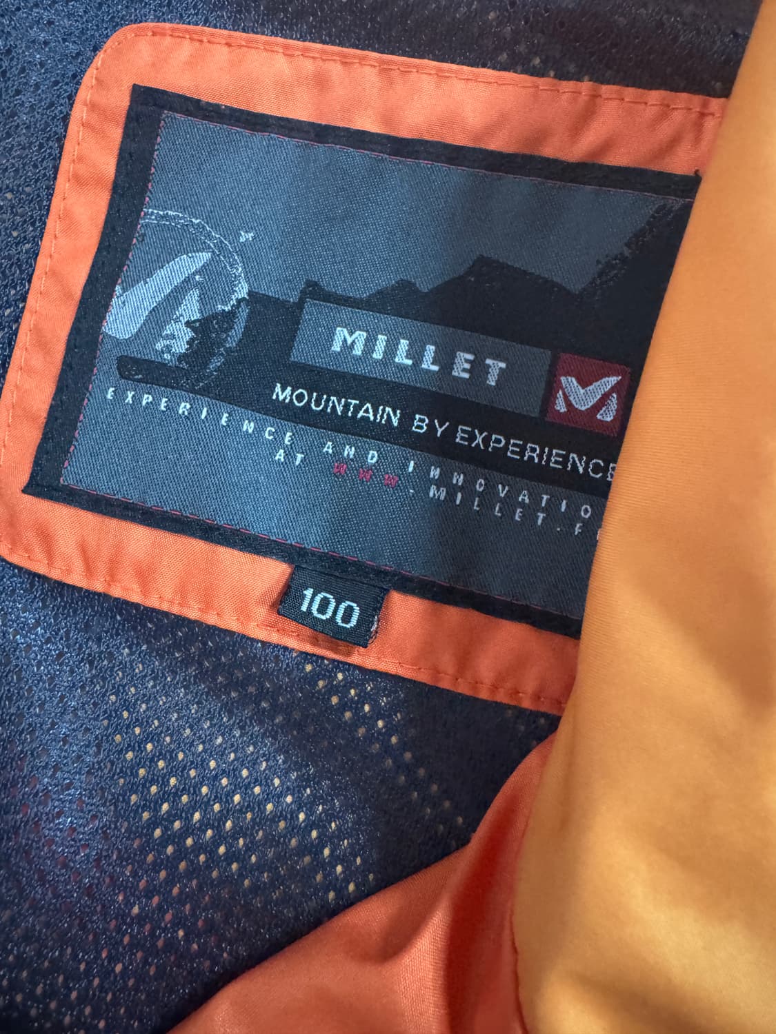 밀레 MILLET 등산 후드 바람막이 L 상품이미지3