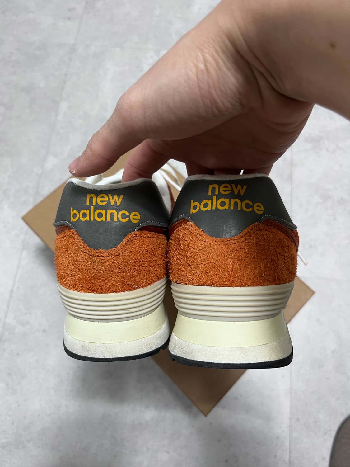 뉴발란스 헤리티지 오렌지 270 싸게 팝니다! 상품이미지6