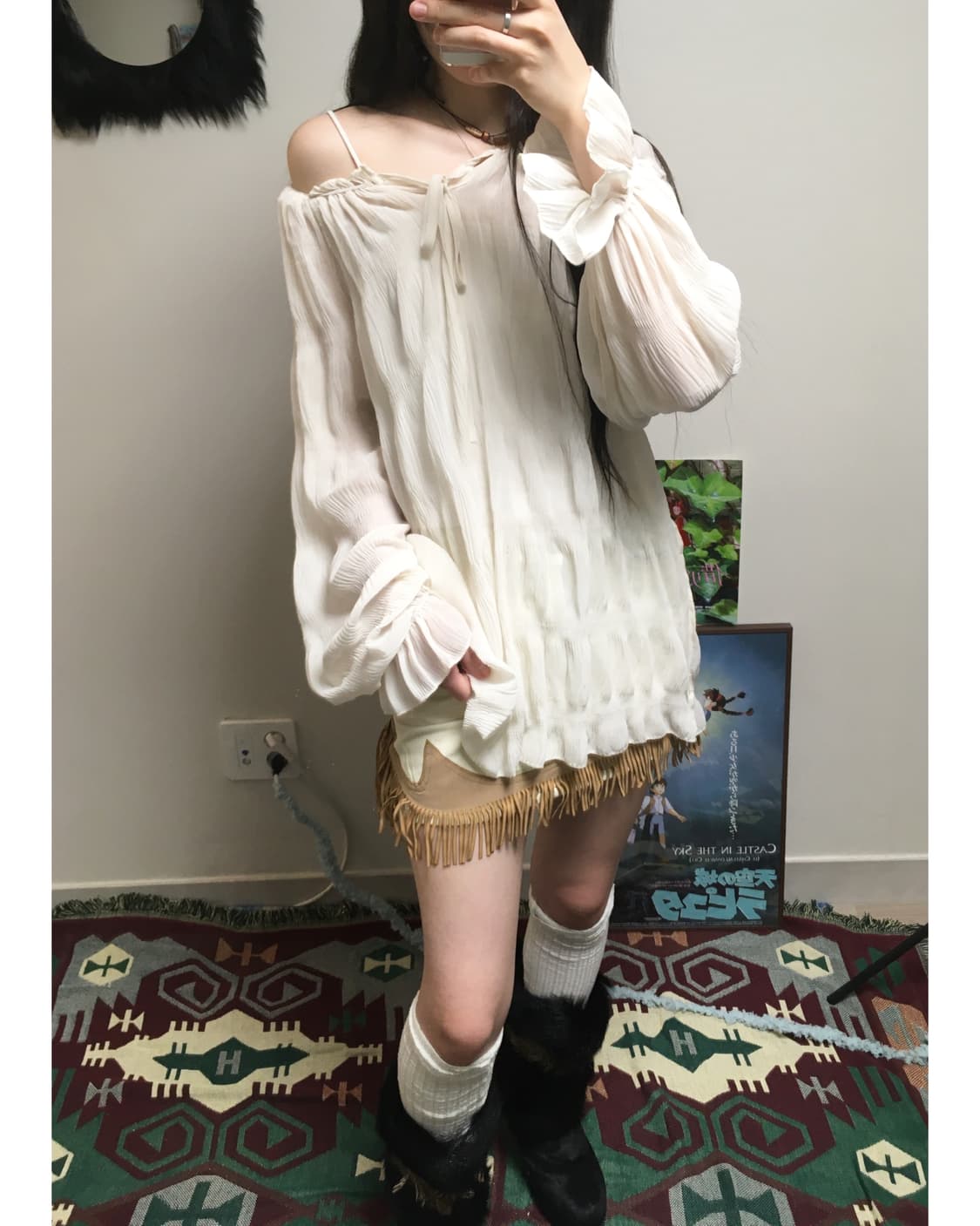 western fringe set (3ps) 상품이미지5