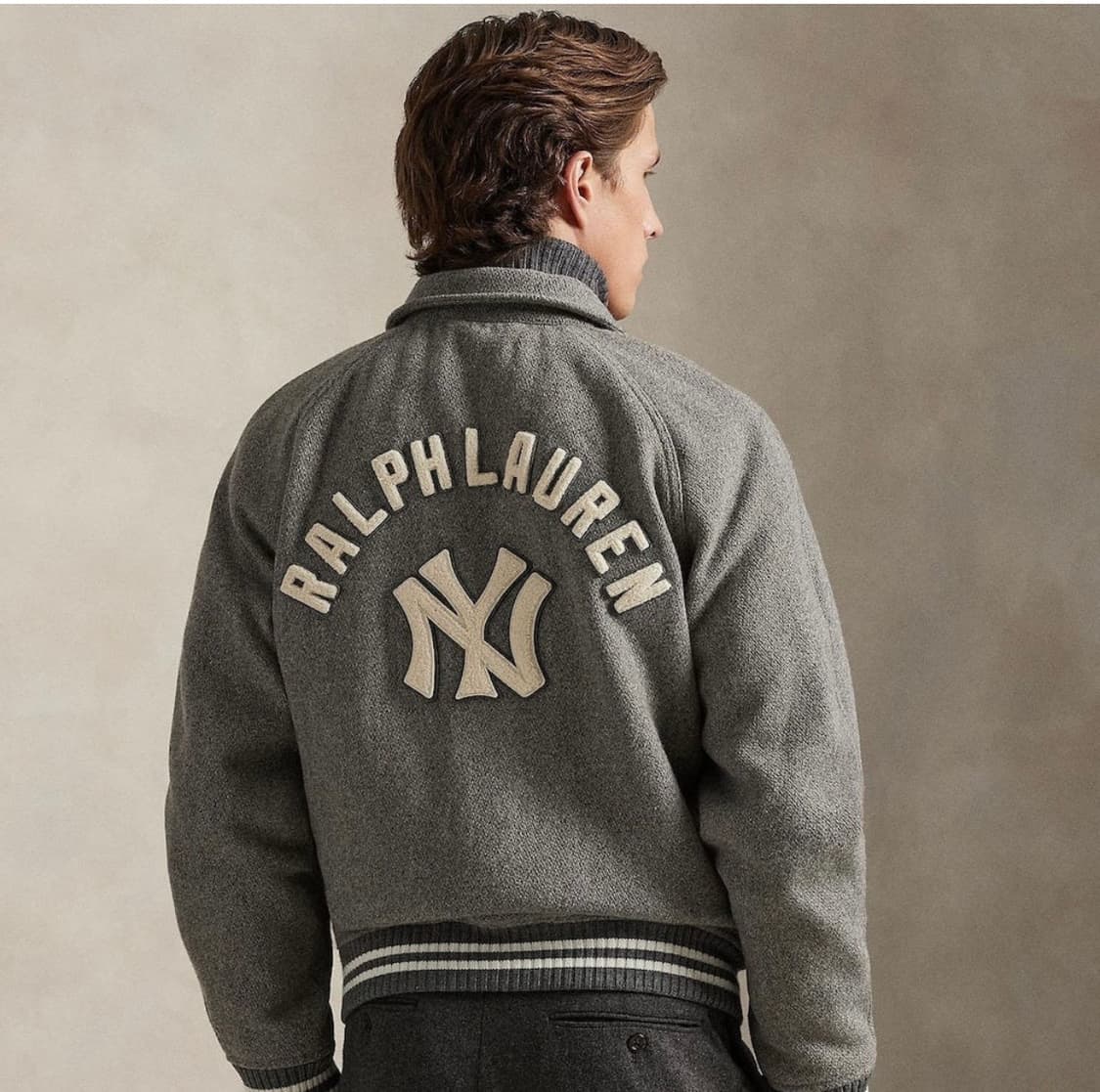 폴로랄프로렌 양키즈 울 바시티 25fw 상품이미지2