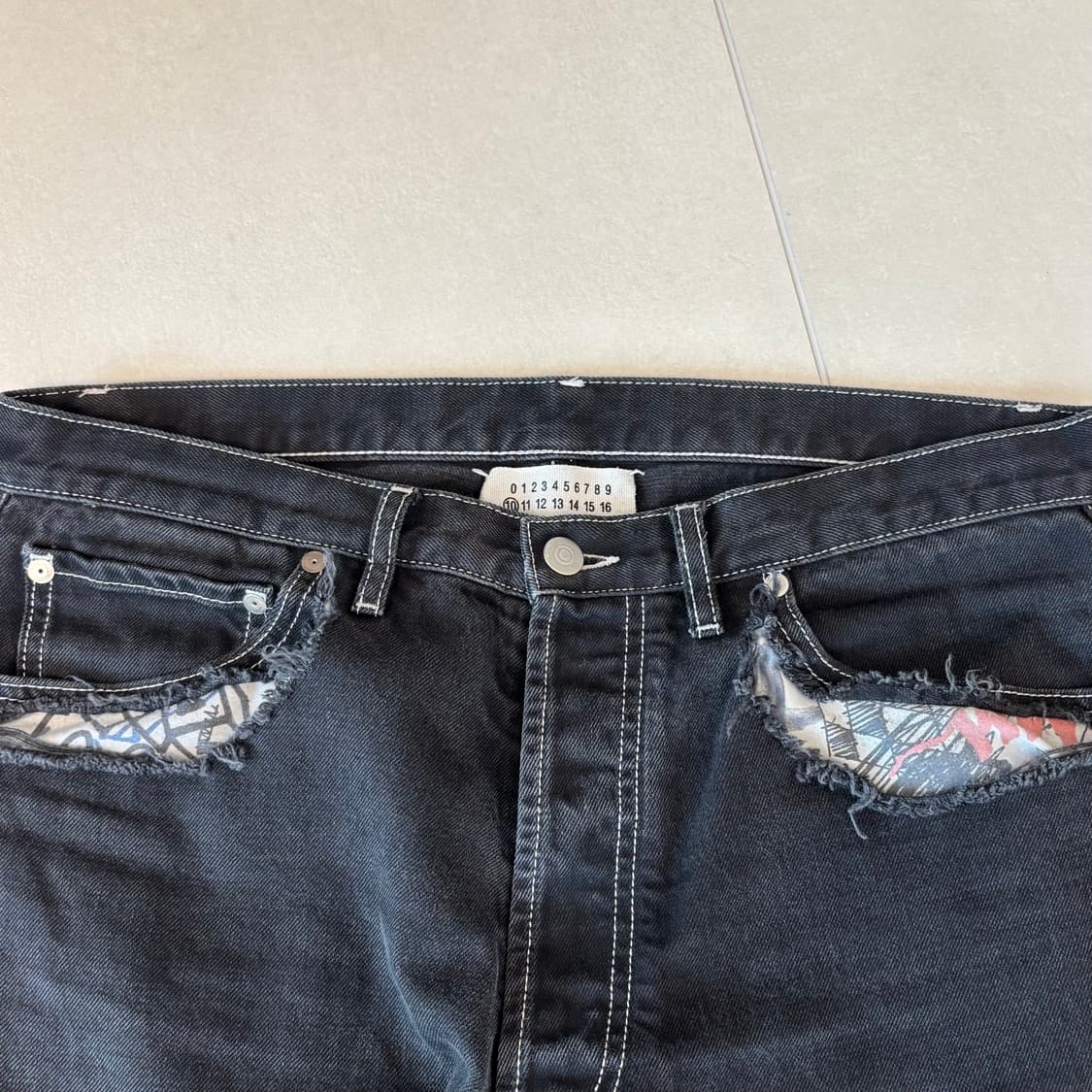 마르지엘라 투포켓 데님팬츠 상품이미지4