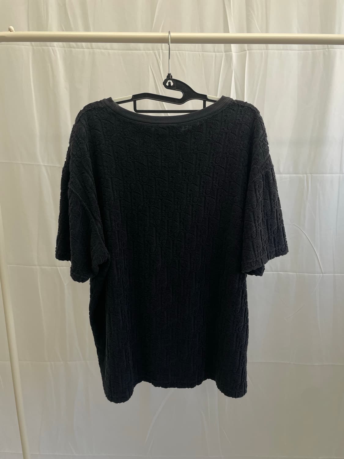 디올 오블리크 자카드 테리 반팔 티셔츠 [XL] 상품이미지2