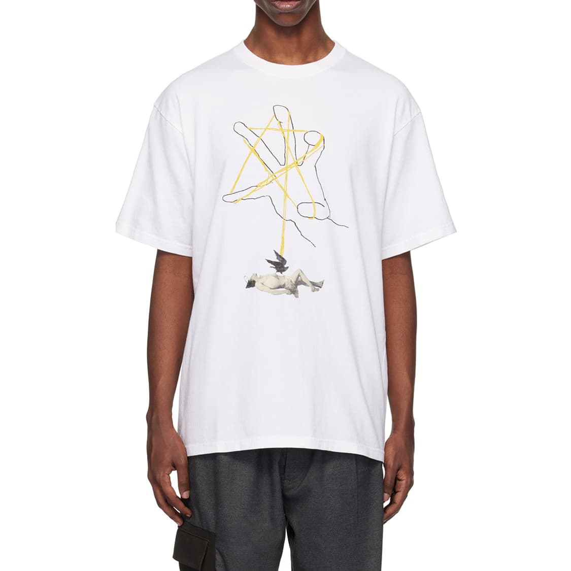 tee star hand print T 상품이미지2