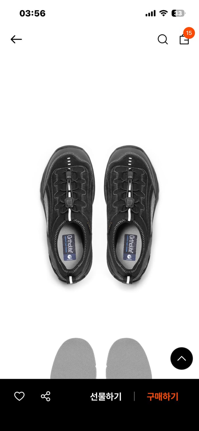 [1회 착용] 혼스비 블루 마운틴 블랙 230 상품이미지1