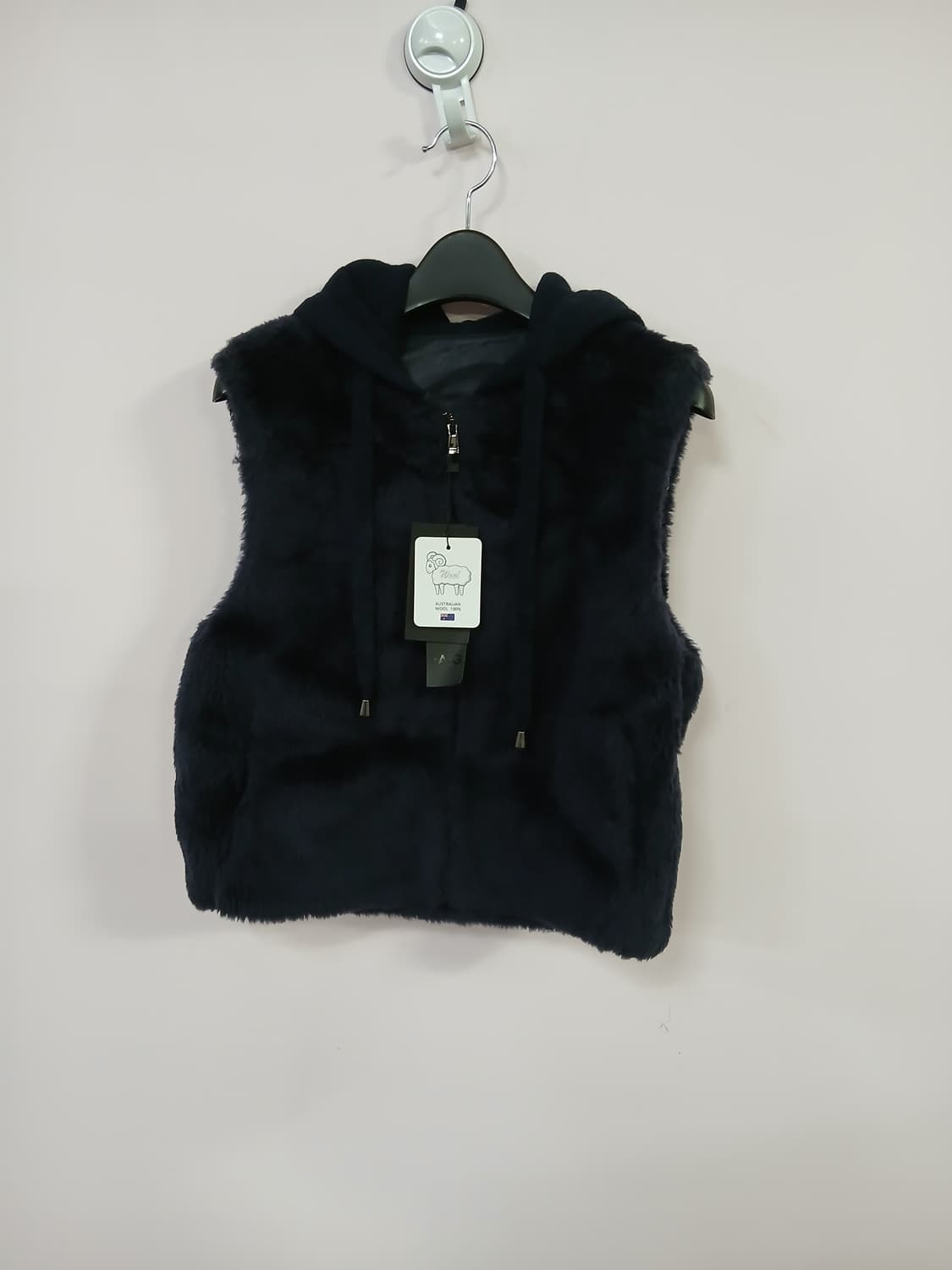 더엣지 후드 퍼 베스트 블랙 상품이미지1