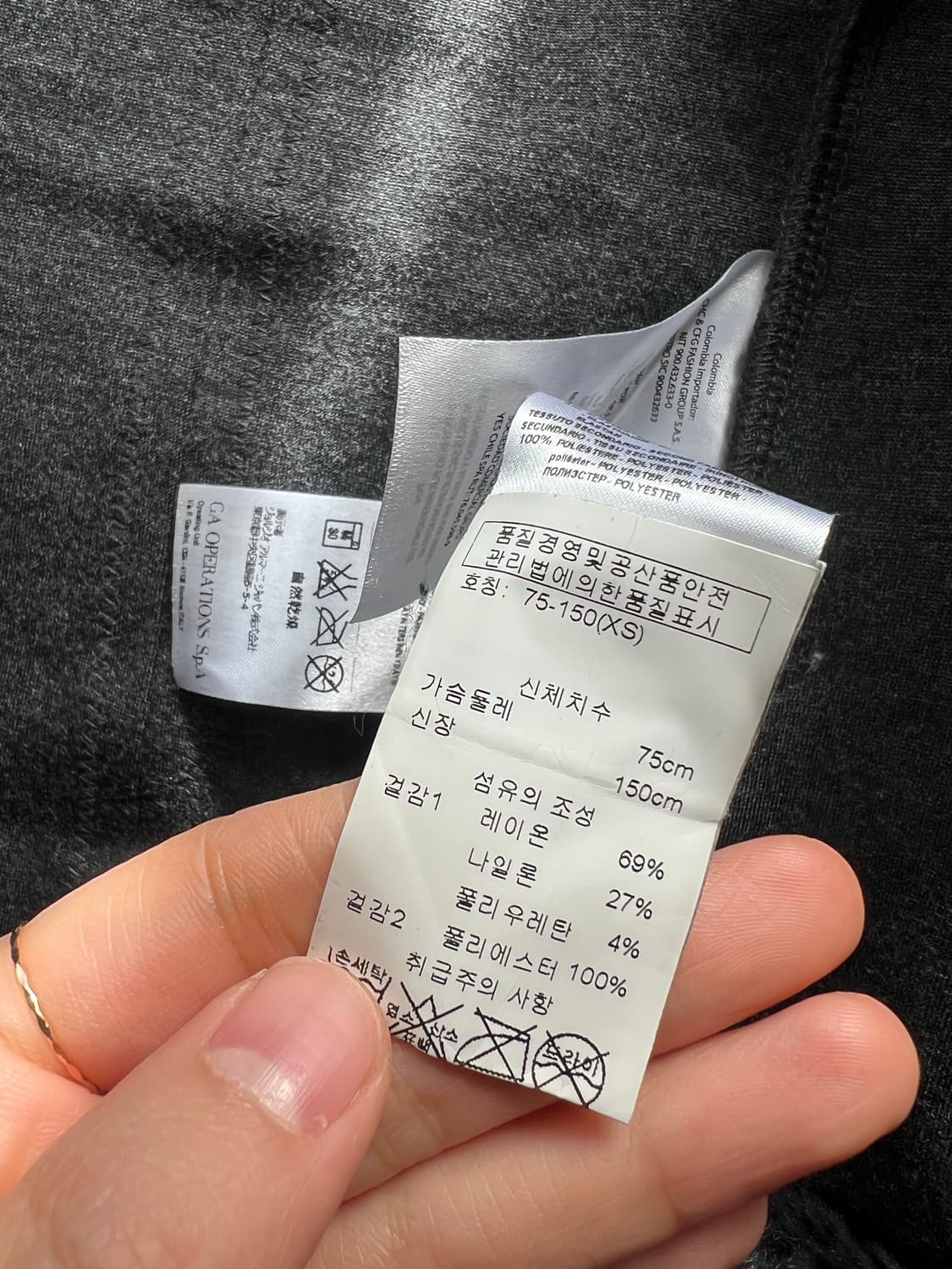 ARMANI EXCHANGE 에코 퍼 노 칼라 재킷  상품이미지4