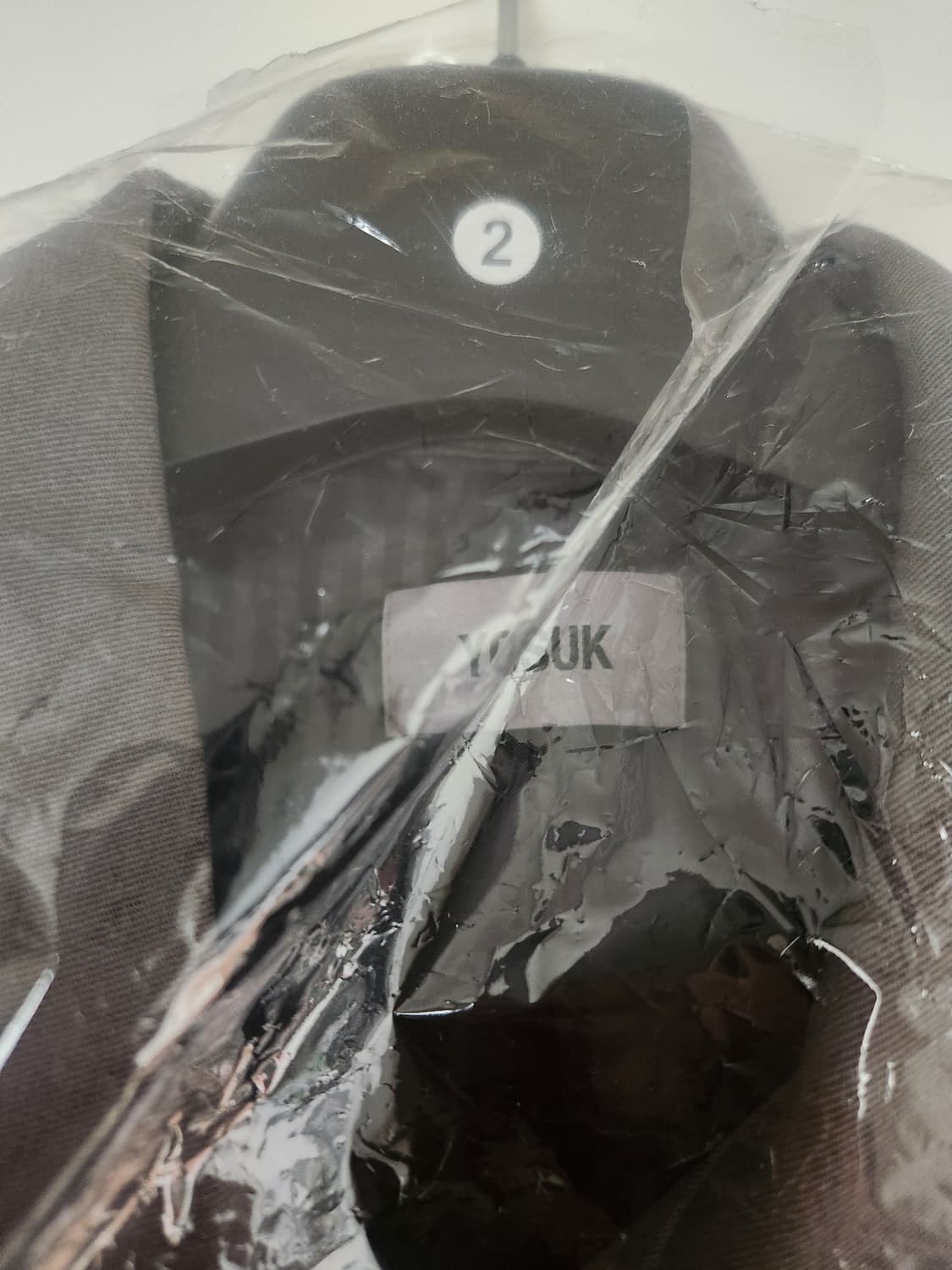 요석 S버튼 자켓 그레이 2사이즈 상품이미지2