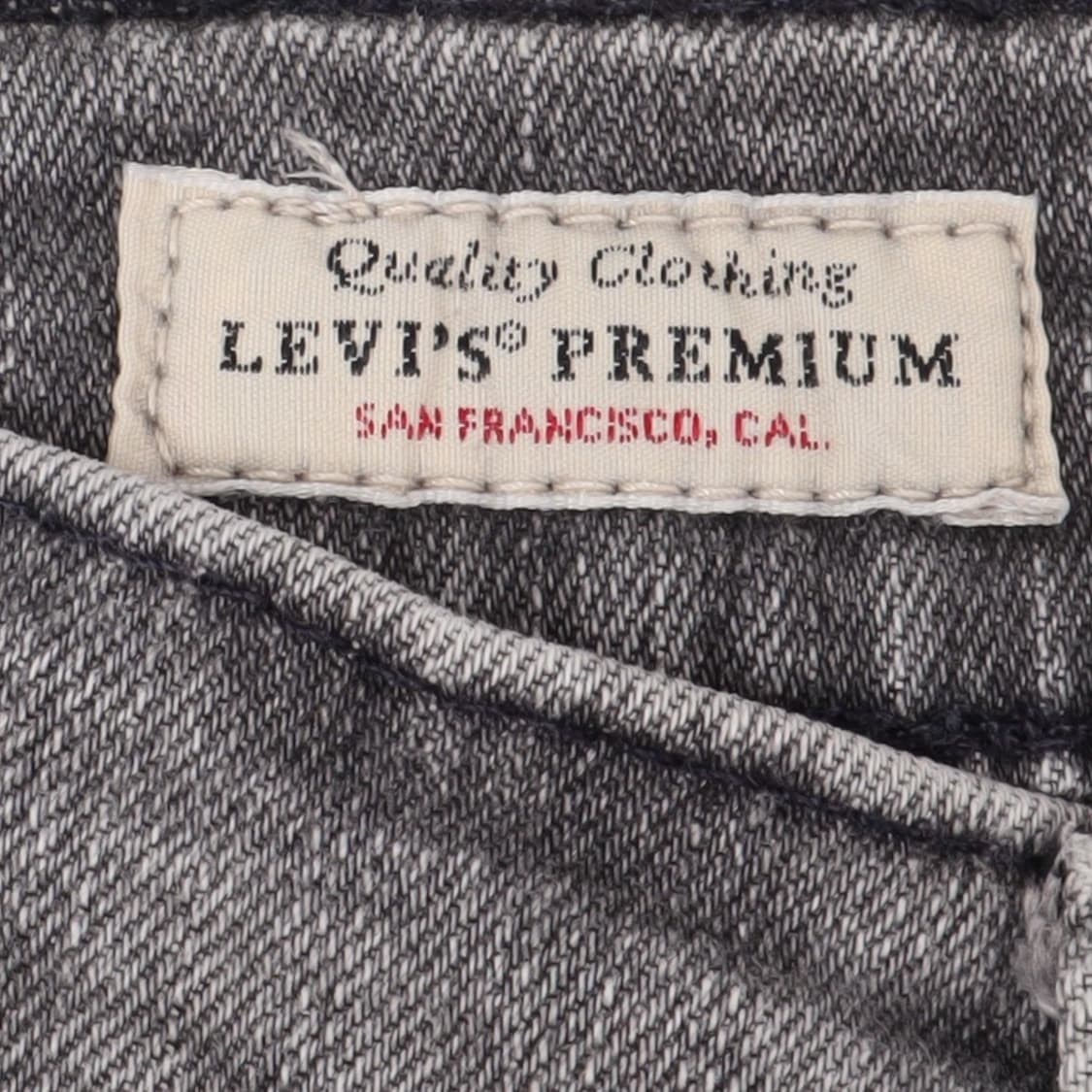 리바이스 502 그레이 워싱 진 데님팬츠 상품이미지8